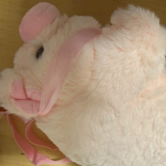 Plush Pig Shoulder Bag - Pink - Picture 2 of 8